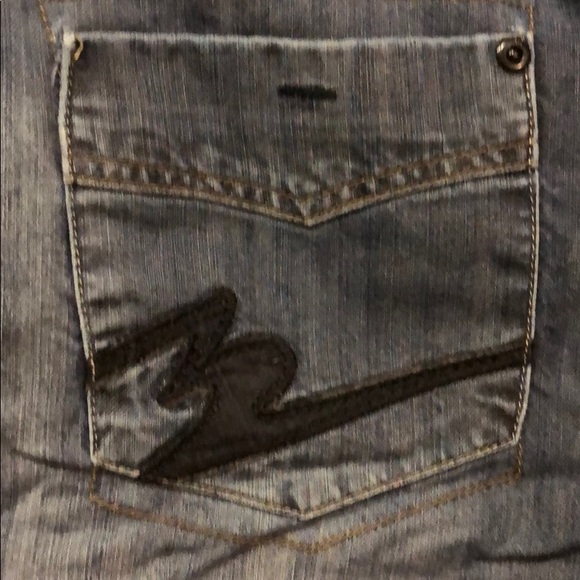 Blue Guru Vintage Jeans 32/33 Distressed EUC - Picture 6 of 9